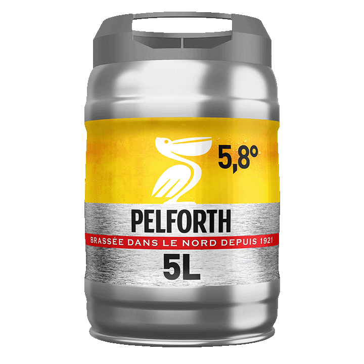 Pelforth Blonde bière du Nord Fût 5L 5.8°