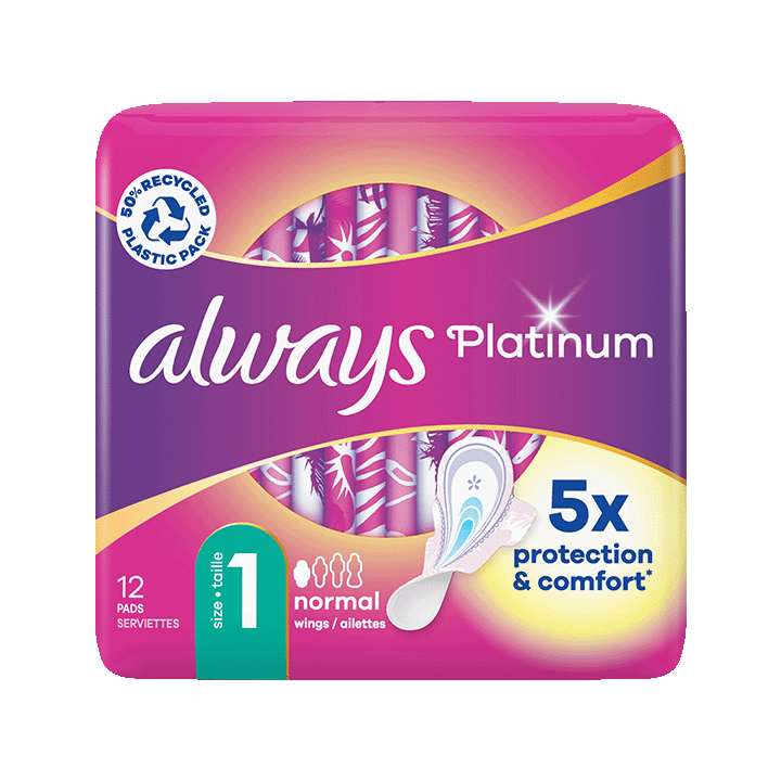 Serviettes Always Platinum