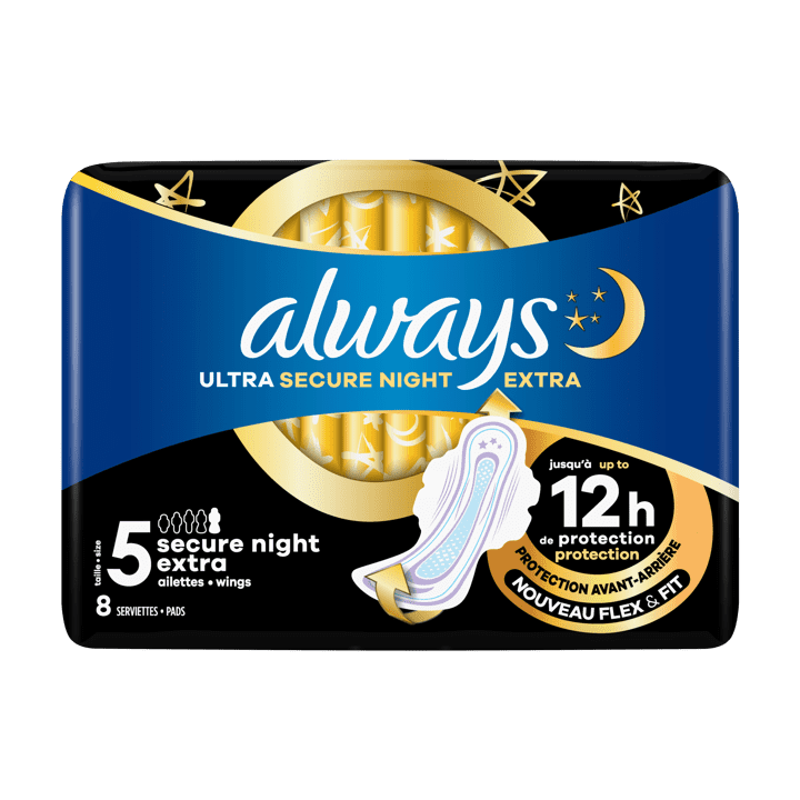 Serviettes Always Ultra Nuit