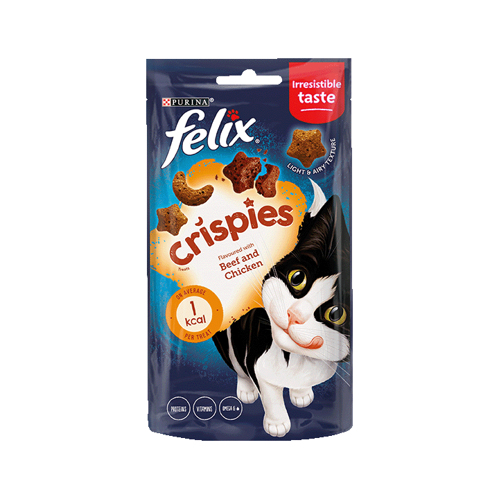 Felix Crispies Beef and Chicken 45g