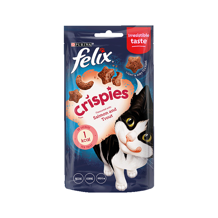 Felix Crispies Salmon and Trout 50g