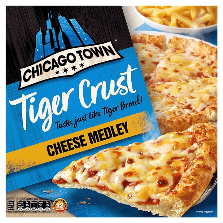 Chicago Town Tiger Crust Cheese Medley