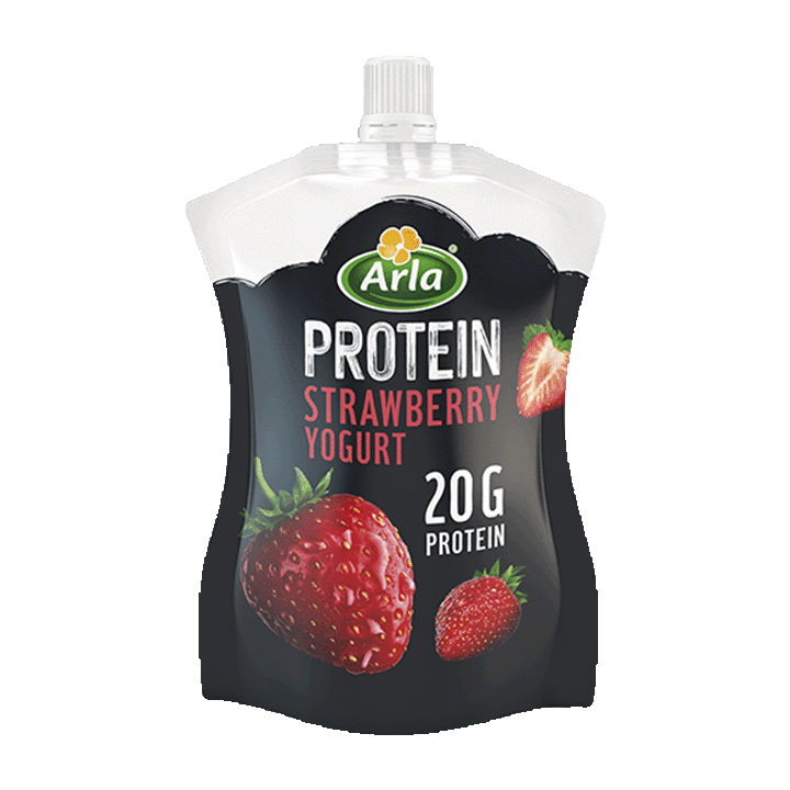 Arla Protein Strawberry Pouch 200g