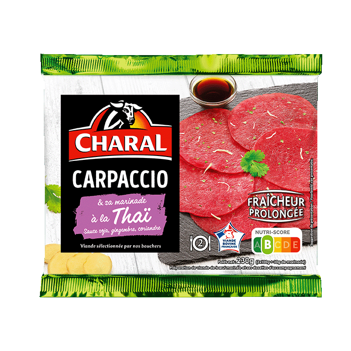 Carpaccio à la Thaï Charal