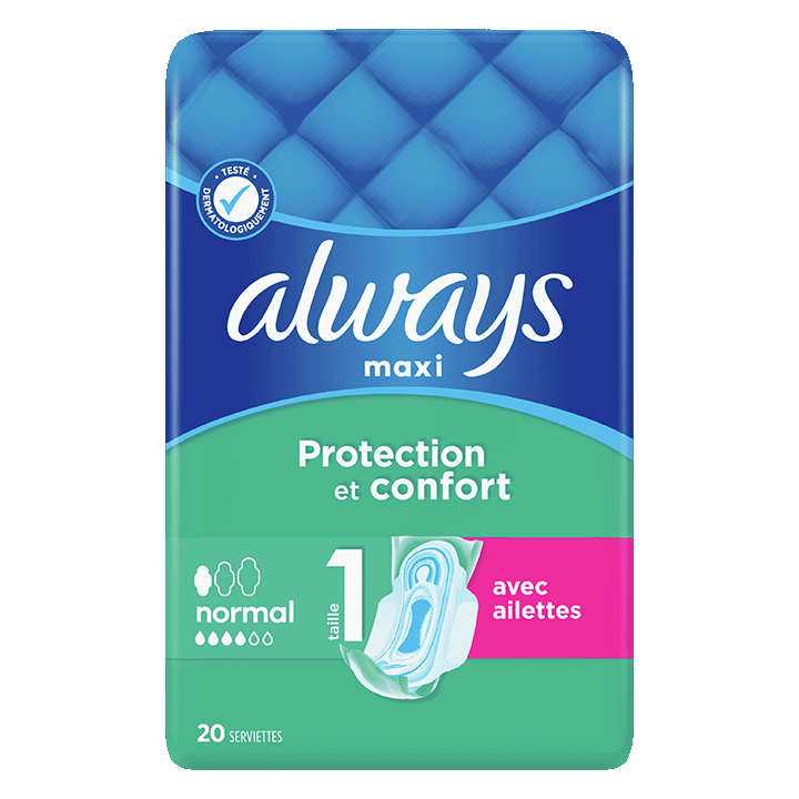 Always Maxi Protection and confort