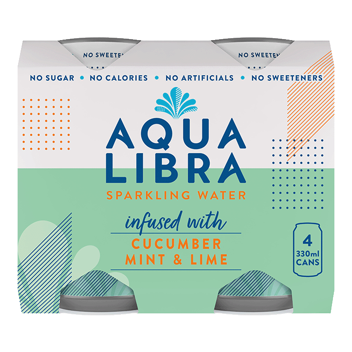 Cucumber, Mint & Lime 4x330ml