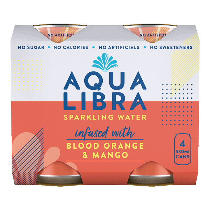 Blood Orange and Mango 4x330ml