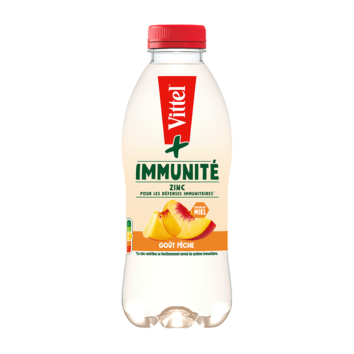 VITTEL®+ Immunité Pêche 75cl