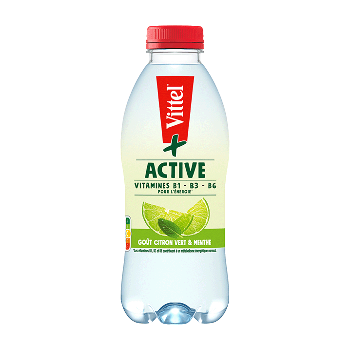 VITTEL®+ Active Citron Vert & Menthe 75cl