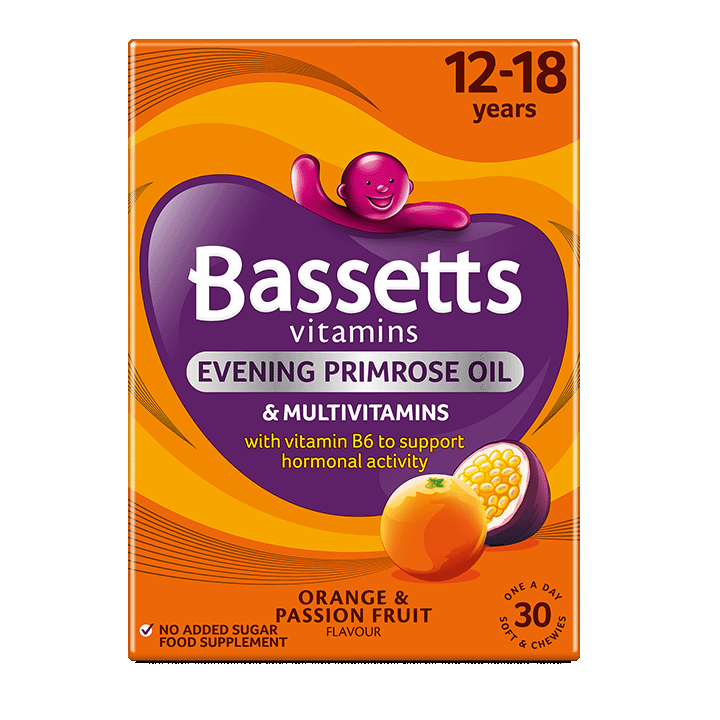 12-18 Evening Primrose Oil and Multivits 30s