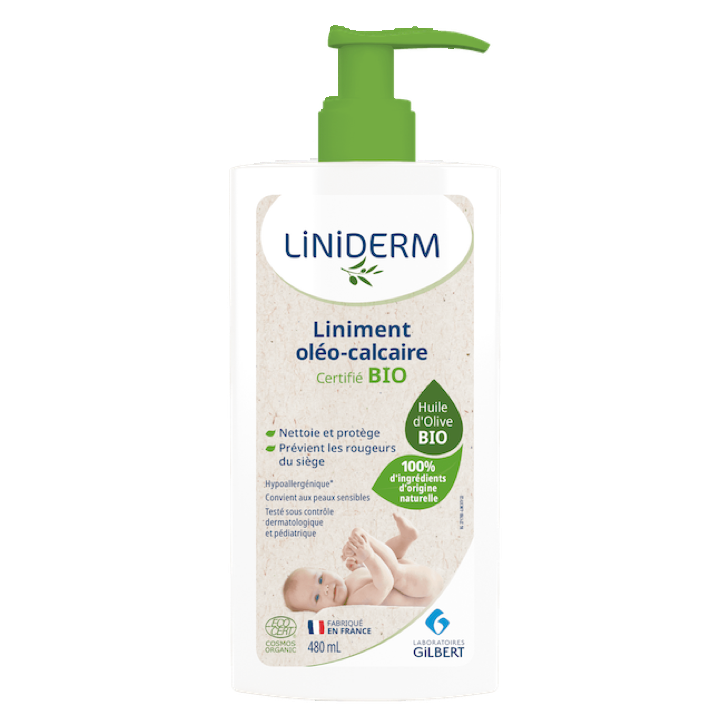 Liniment oléo-calcaire 480ml + pompe