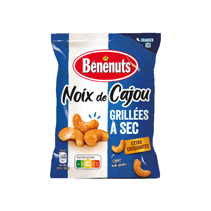 Bénénuts Noix de Cajou Grillées à Sec 