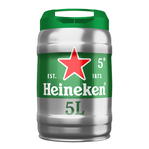 Heineken Bière blonde fût 5L 5°