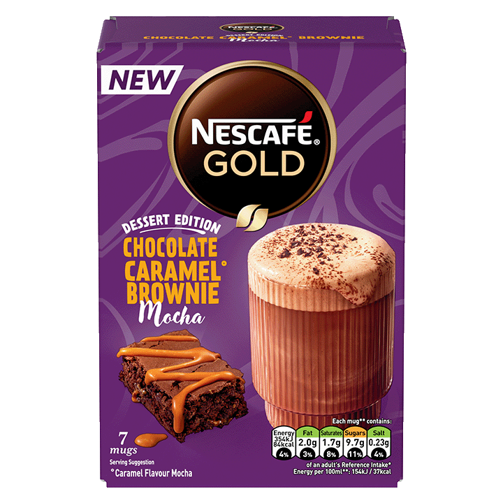 NESCAFÉ GOLD Chocolate Caramel Brownie Mocha