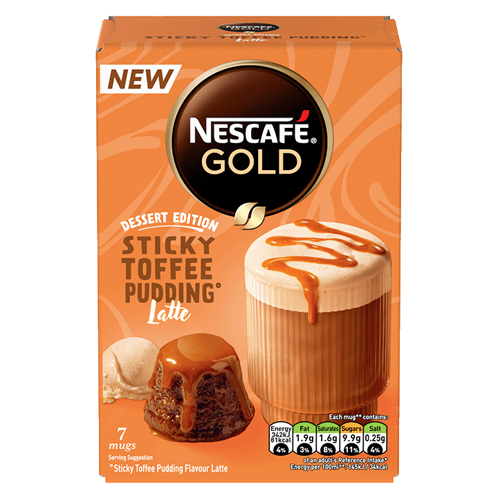 NESCAFÉ GOLD Sticky Toffee Pudding Latte