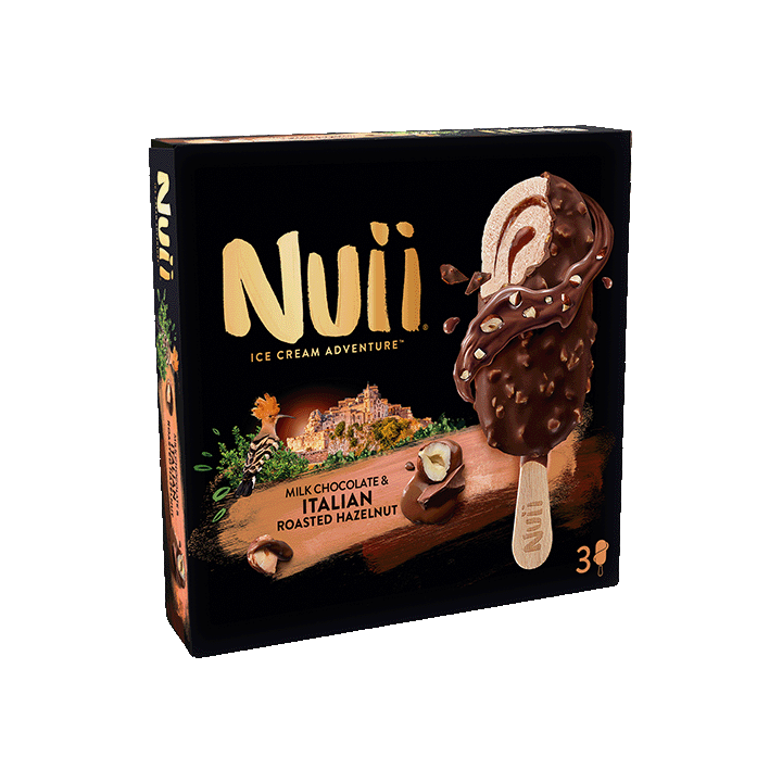 Nuii Milk Chocolate & Italian Hazelnut 3x90ml