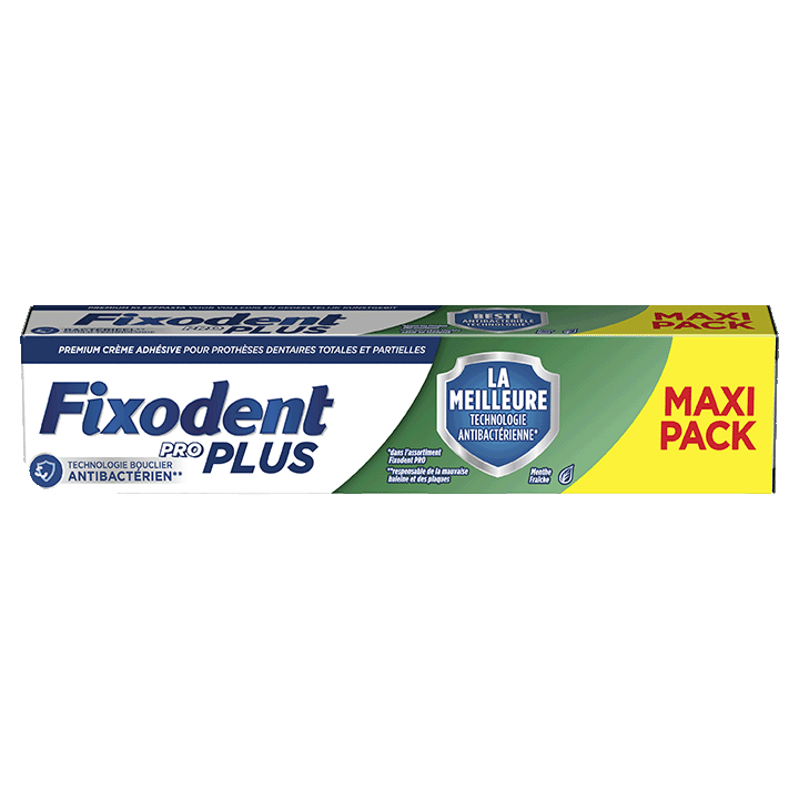 Fixodent Pro Plus Antibactérien 57g