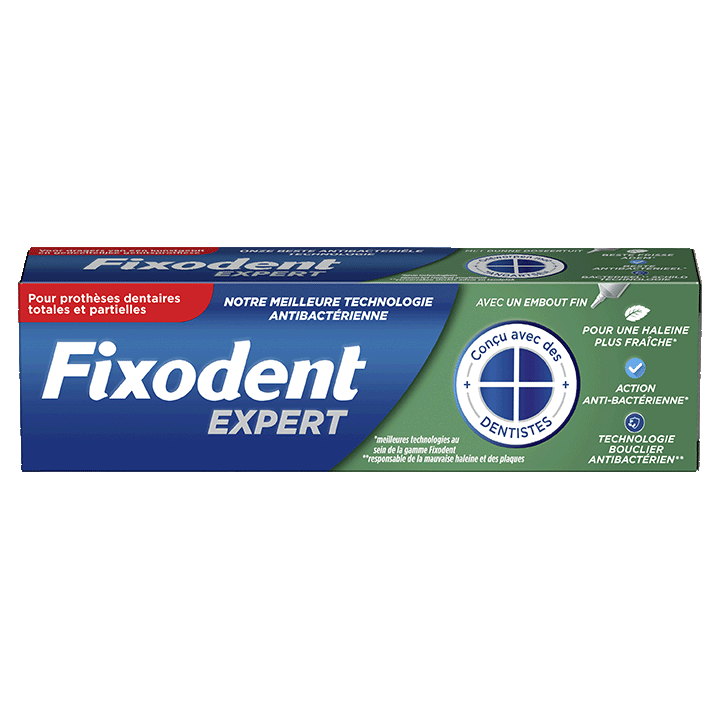 Fixodent Expert Antibactérien 40g