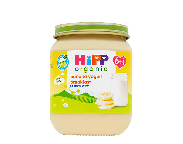 banana yogurt breakfast 125g