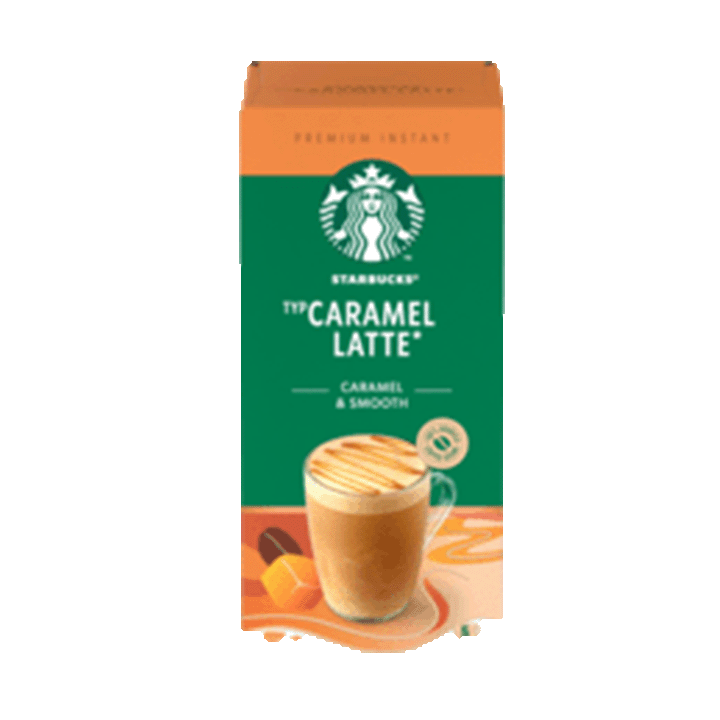 Starbucks® Caramel Latte Mix      5 Zakjes 115g