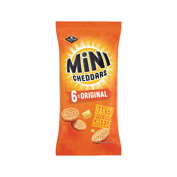 Mini Cheddars Original 6 Pack