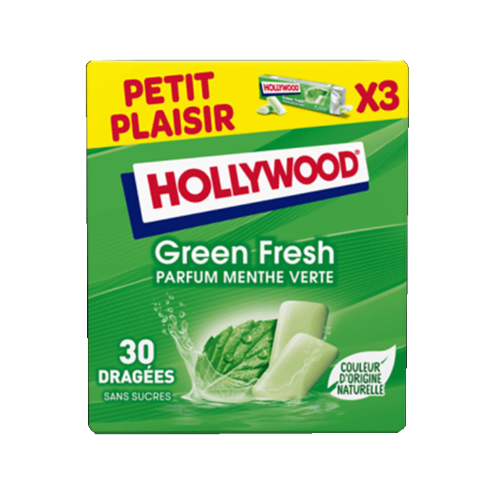 Hollywood Fresh Stick Green Fresh 42g