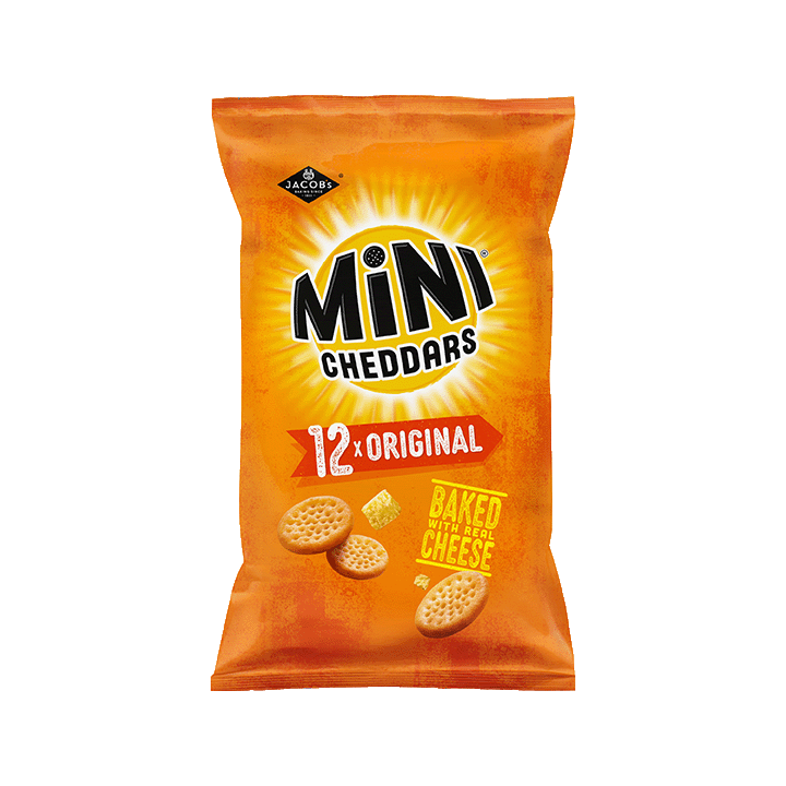 Mini Cheddars Original 12 Pack