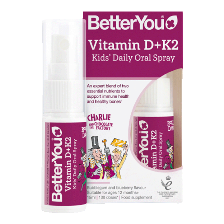 BetterYou Vitamin D + K2 Kids' Oral Spray