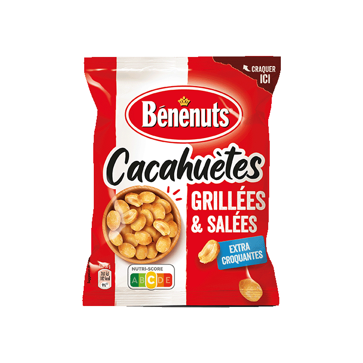 Bénénuts Cacahuètes Grillées Salées