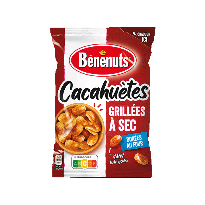 Bénénuts Cacahuètes Grillées à Sec 