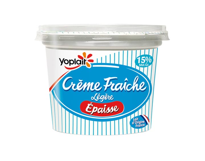 Crème Fraîche Légère Epaisse 15% MG 480g