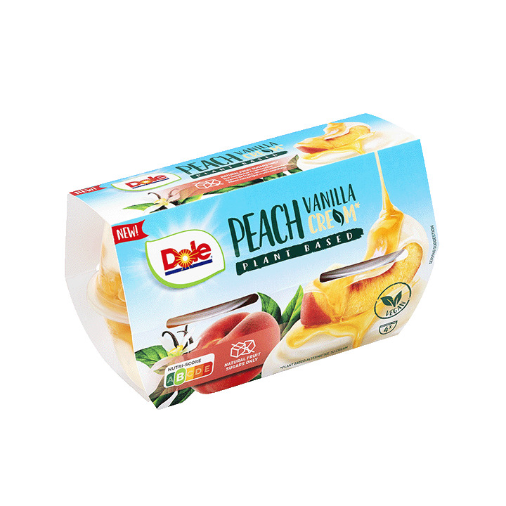 Dole Fruit & Cre*m Peach Vanilla