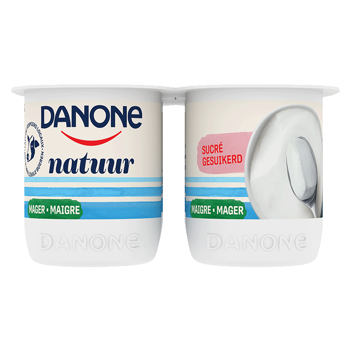 Danone Yaourt Nature Sucré 4x125g