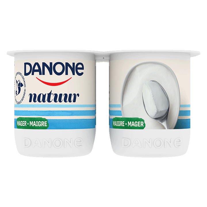 Danone Natuuryoghurt 4x125g