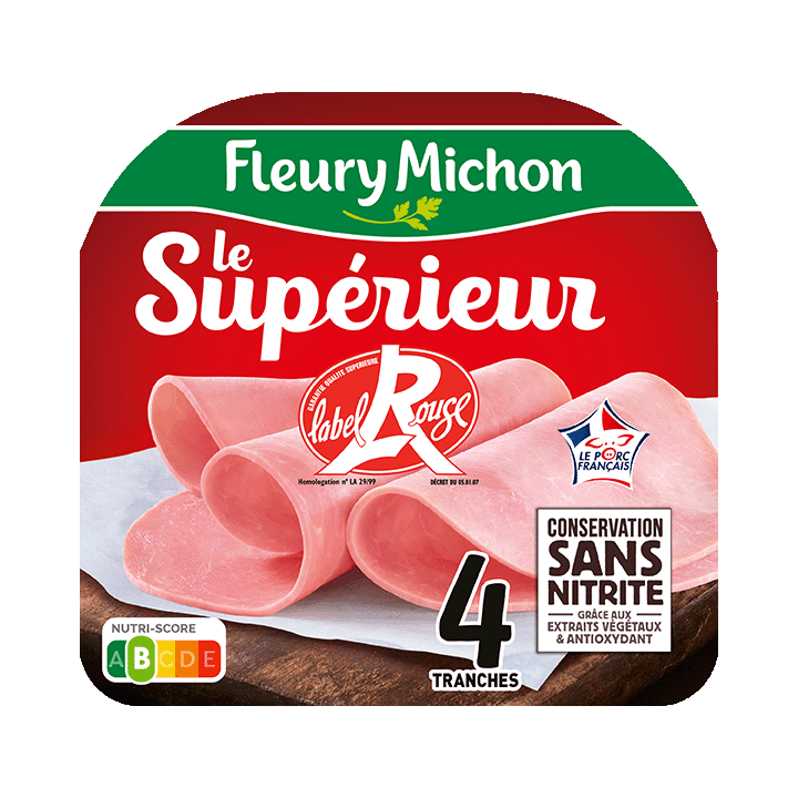 Le Label Rouge Conservation sans nitrite 4T