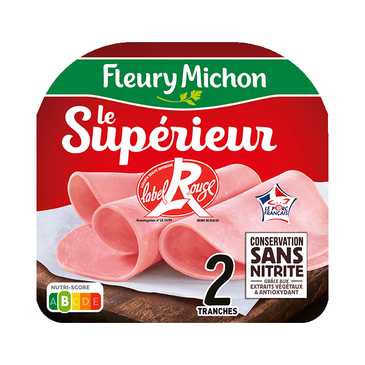 Le Label Rouge Conservation sans nitrite 2T