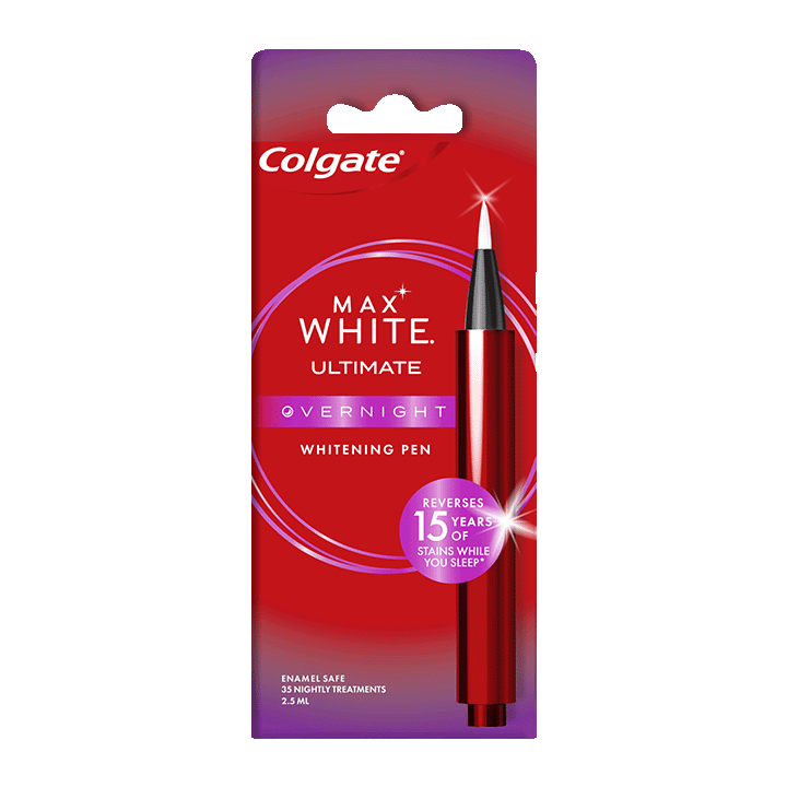 Stylo blancheur Colgate Max White Overnight