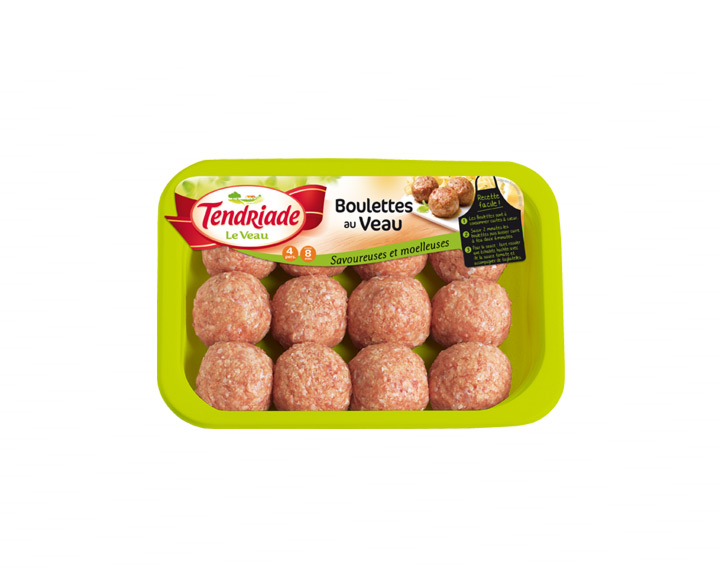 Boulettes au Veau Nature (12 x 30g)