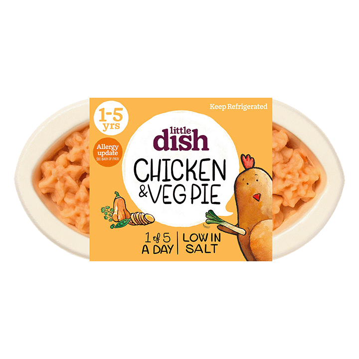Little Dish Chicken & Veg Pie 200g 1-5 Yrs