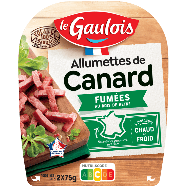 Allumettes de canard fumées Le Gaulois