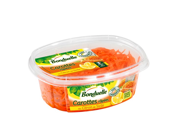Carottes Râpées au Citron de Sicile 