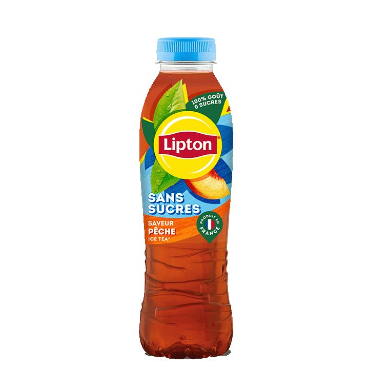 Lipton® Ice Tea Pêche Sans Sucres 50CL RPET