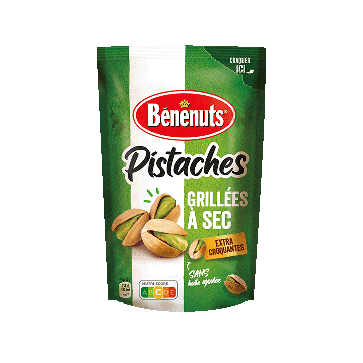 Bénénuts Pistaches Grillées Salées 