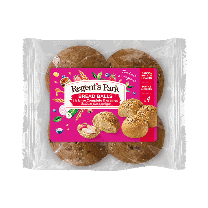 Bread Balls farine complète & graines 160g