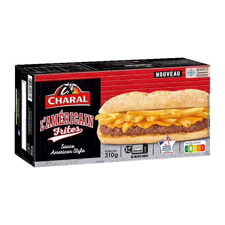 L'américain frites x1 - sauce american style