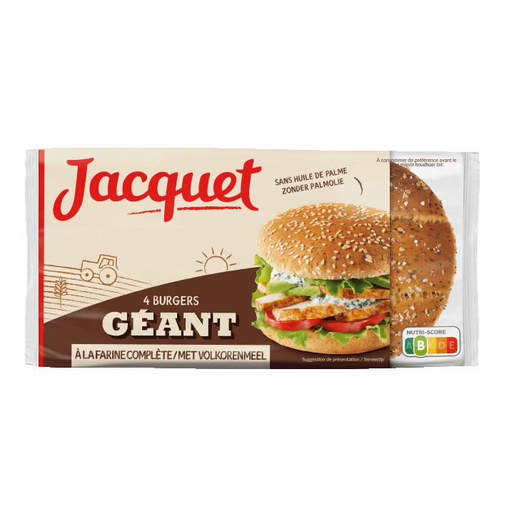 Bun's Géant Complet x 4 330g