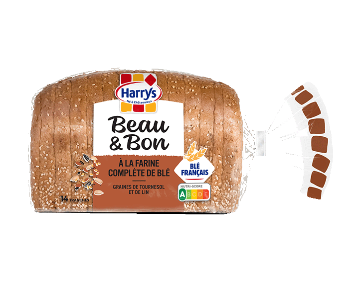 Beau & Bon à la farine complète 320g