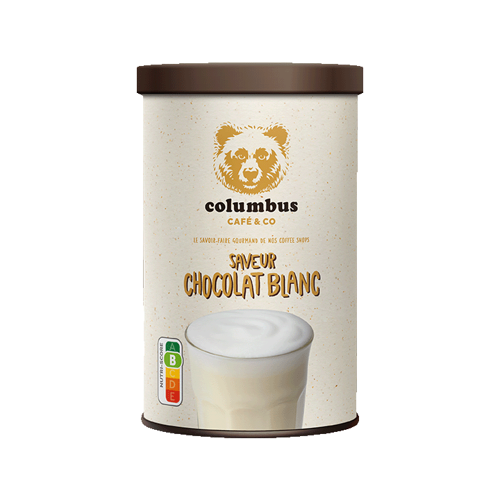 Poudre saveur Chocolat Blanc 350g