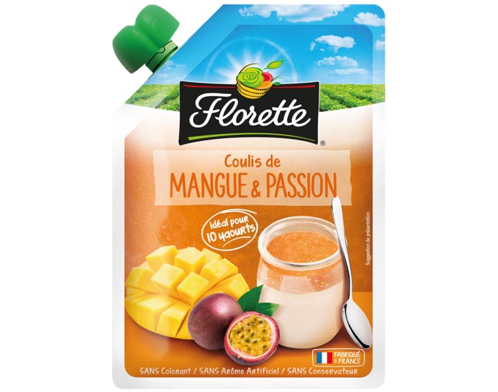 Coulis de Mangue & Passion Florette