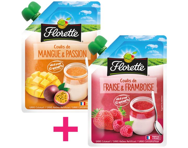 Offre valable pour l'achat de 2 produits